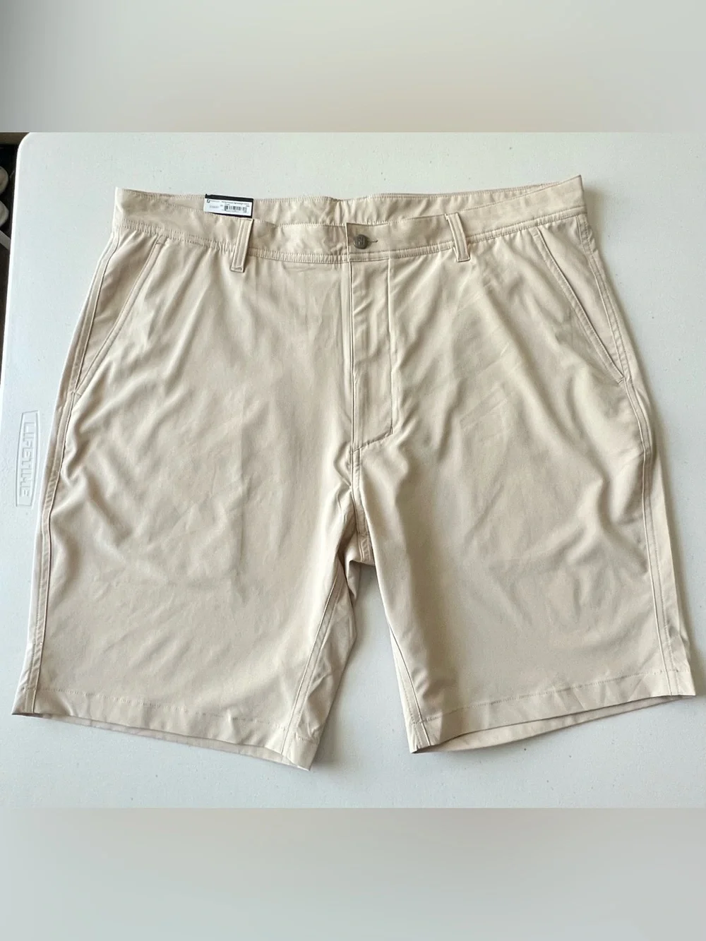 FootJoy Lightweight Golf Shorts NWT Men’s 38 Khaki 9” Inseam Performance Stretch - Picture 8 of 15